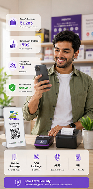 Zapurse mobile recharge
